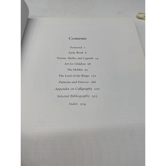 J.R.R. Tolkien; Artist & Illustrator US HC 1st 1995 Hammond DJ protected - Picture 9 of 12